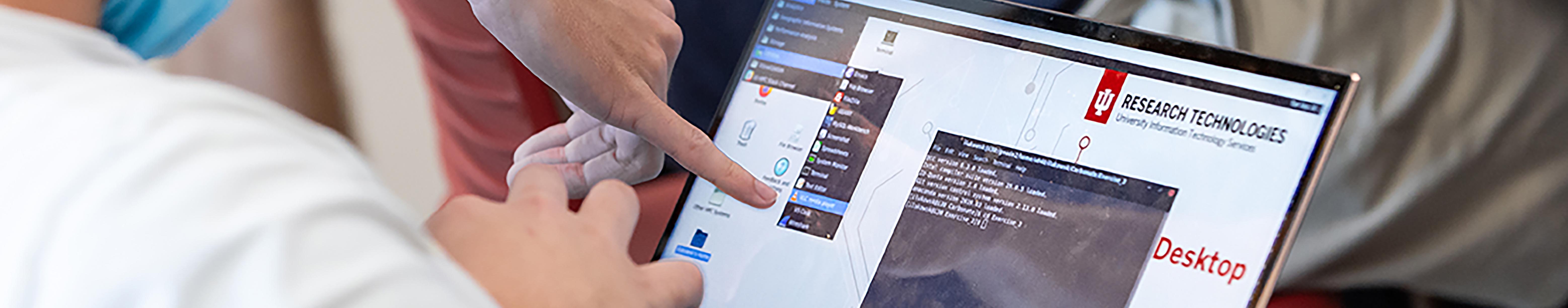 This text appears when someone is browsing using assistive technologies.