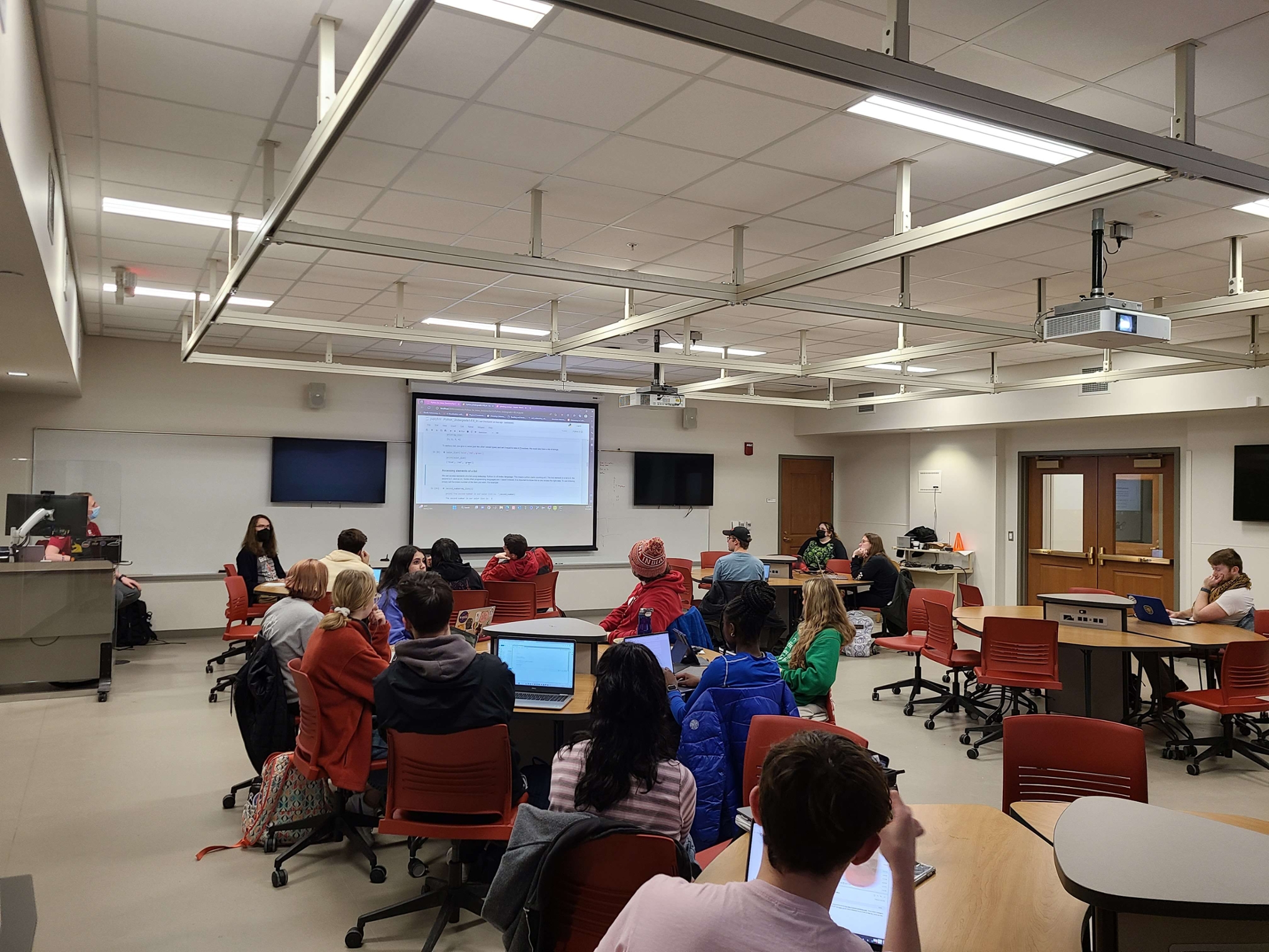 Students in the 2023 Python Hands on Course