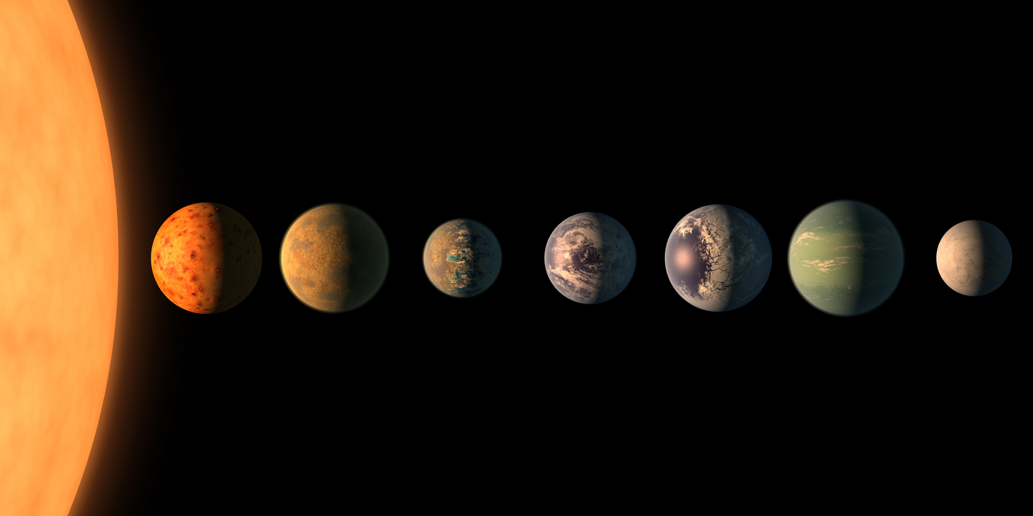 TRAPPIST-1 Artist's Concept